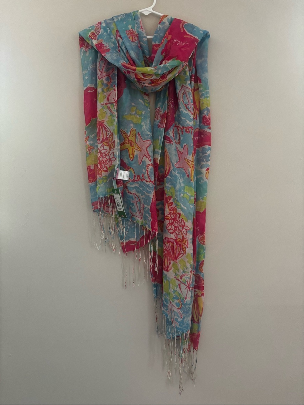 NWT Limited Edition Lilly Pulitzer Cape & Islands Scarf